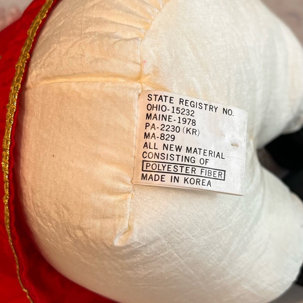 VTG JS International Christmas Teddy London Palace‎ Guard Plush Puffalump - Picture 3 of 4